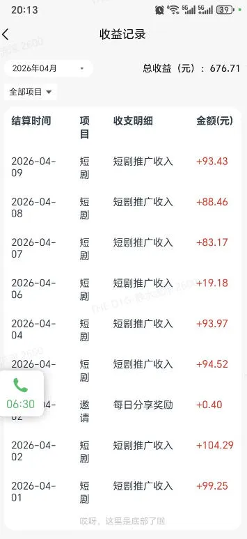 快手短剧看广告项目，没有复杂操作，一台设备每天能有80到300收益，设备多可放大-副业吧