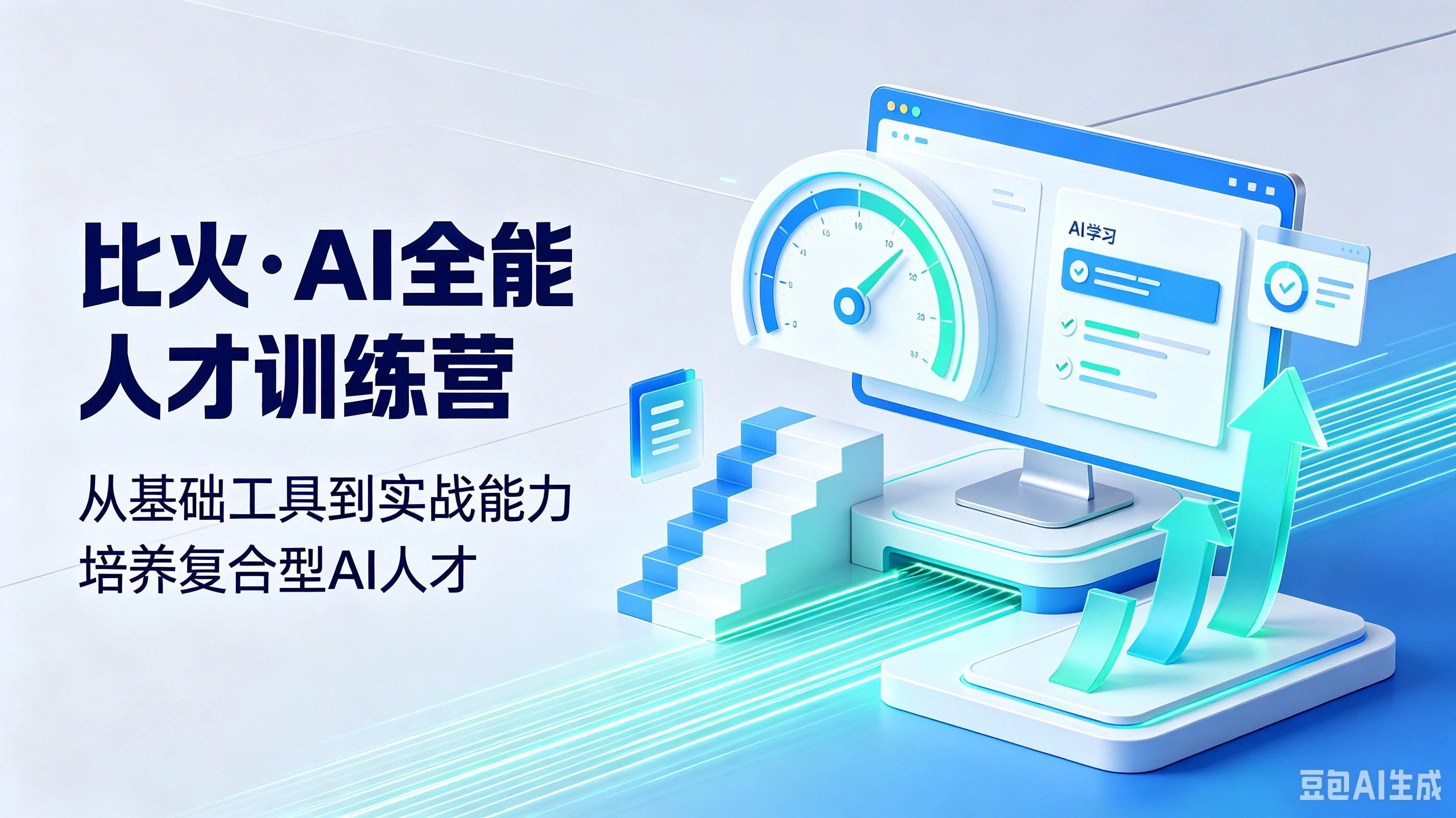 【精】比火·AI全能人才训练营,从基础工具到实战能力,培养复合型AI人才-副业吧