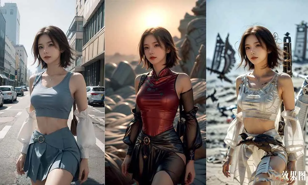 （18268期）ComfyUI人像写真摄影工作流：本地一键部署，换装换场景换脸全搞定，影楼效率翻倍-副业吧