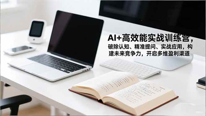 (16635期)AI+高效能实战训练营,破除认知、精准提问、实战应用,构建未来竞争力,开启多维盈利渠道-副业吧