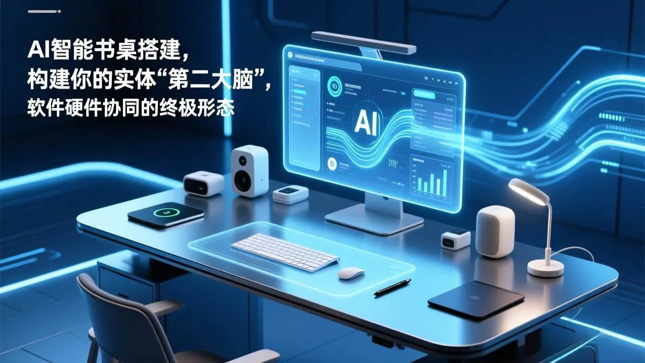 （17363期）AI智能书桌搭建，构建你的实体“第二大脑”，软件硬件协同的终极形态-副业吧