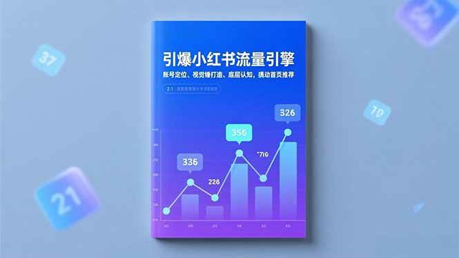 (16744期)引爆小红书流量引擎,账号定位、视觉锤打造、底层认知,撬动首页推荐-副业吧