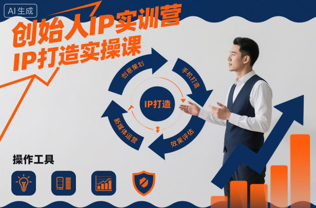 创始人IP实训营,IP打造实操课-副业吧