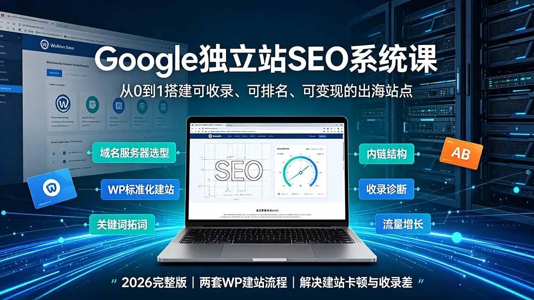 (19426期)Google独立站SEO-7月系统课:出海基建×WordPress建站×AI内容生产×站内外优化×Search Console×AdSense变现-副业吧 (19426期)Google独立站SEO-7月系统课:出海基建×WordPress建站×AI内容生产×站内外优化×Search Console×AdSense变现-副业吧