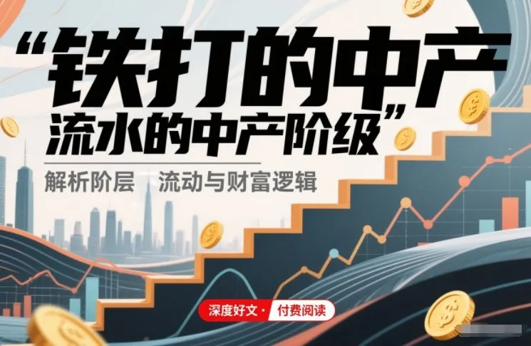 付费文章：铁打的中产，流水的中产阶级-副业吧