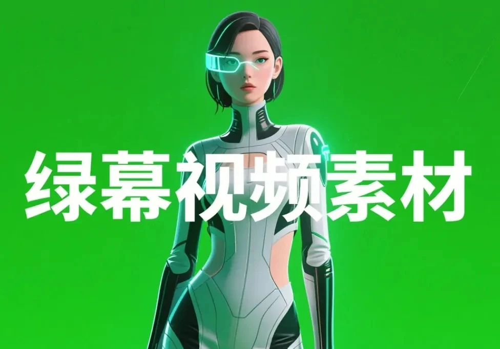 【精】600+女性数字人绿幕视频素材，适用于对口型+无人直播+混剪-副业吧