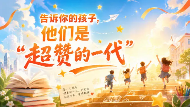某付费社群专属文章：告诉你的孩子，他们是“超赞的一代”。-副业吧