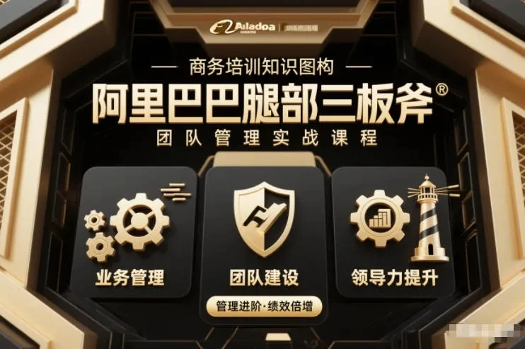 【精】团队管理必学课程系列,阿里巴巴“腿部三板斧”-副业吧