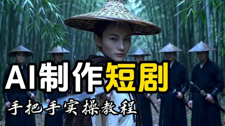 【保姆级手把手教程】AI短剧制作完整流程教学，从小白零基础到成片大神-副业吧