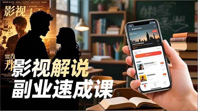 (16740期)Tk影视解说副业速成课,软件安装、全流程实操、爆款预设,新手两周变现 (16740期)Tk影视解说副业速成课,软件安装、全流程实操、爆款预设,新手两周变现