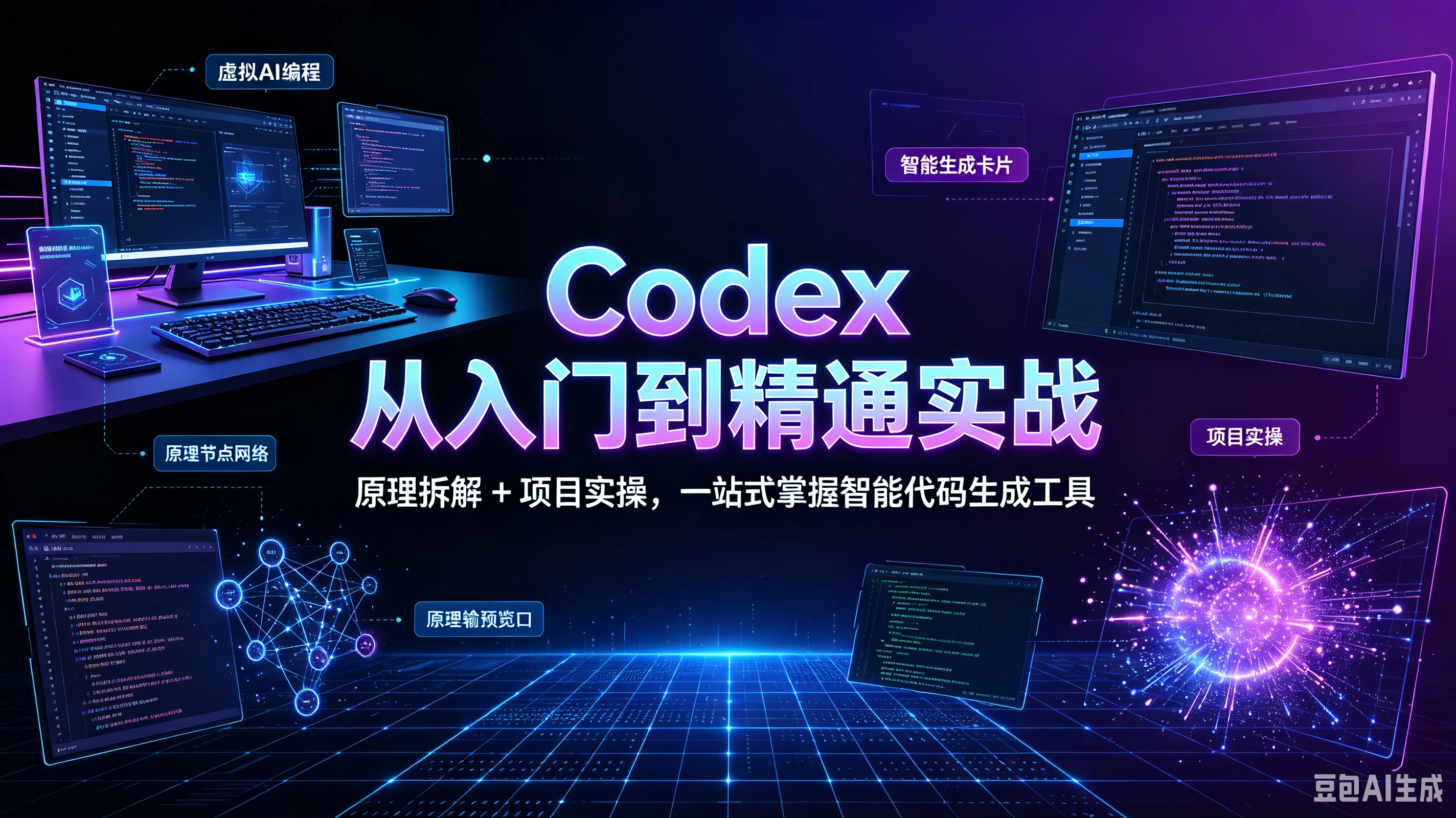 【精】Codex 从入门到精通实战,原理拆解 + 项目实操,一站式掌握智能代码生成工具-副业吧