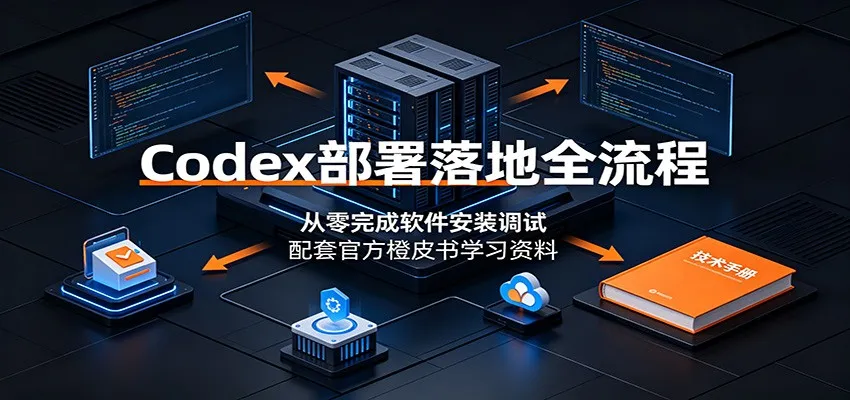 Codex部署落地全流程:从零完成软件安装调试,配套官方橙皮书学习资料-副业吧