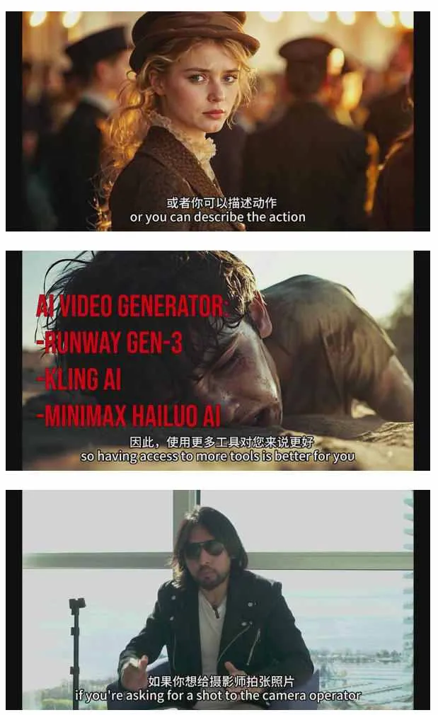 商业AI人工智能电影制作的艺术完整指南教程,从创意到成片,打造盈利级影视项目-副业吧