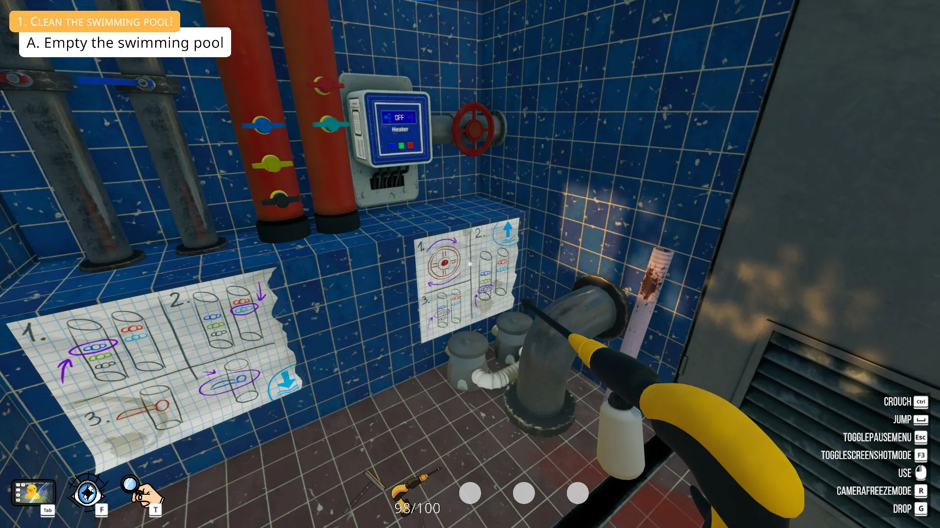 《泳池清洁模拟器》中文版-副业吧