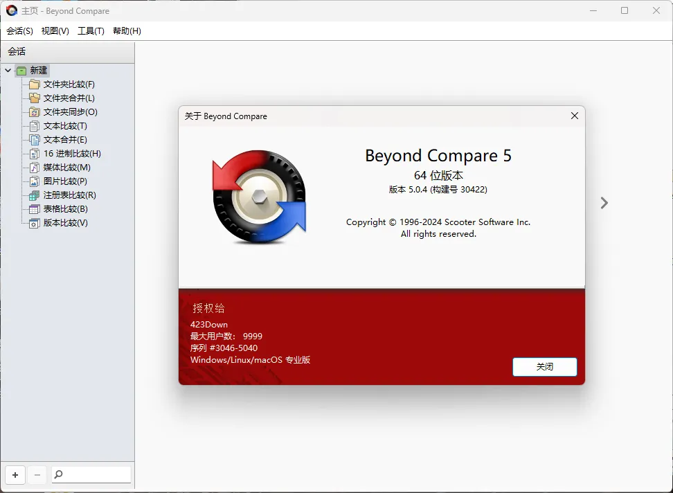 Beyond Compare v5.2.2.32209-副业吧