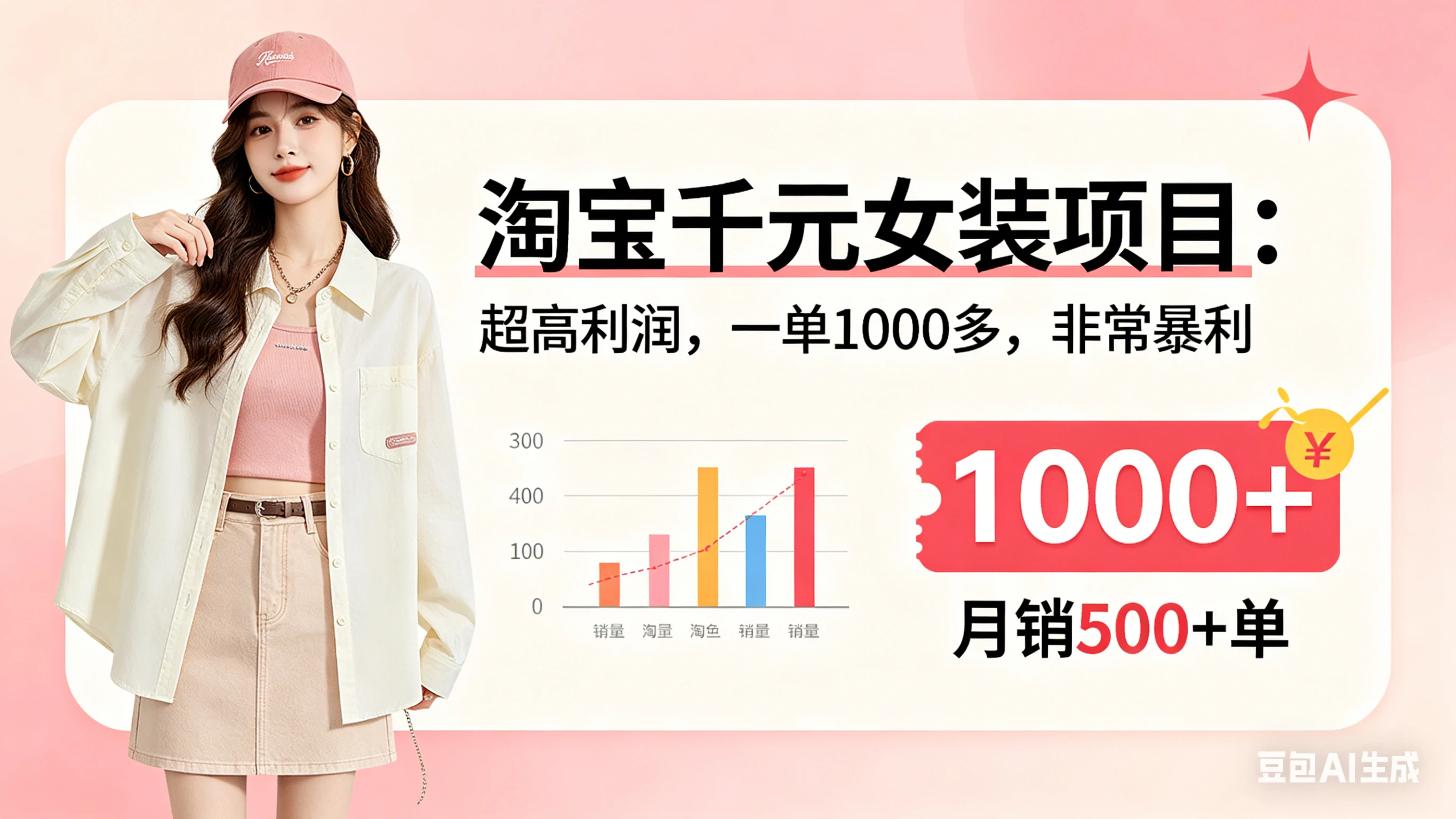 【精】淘宝千元女装项目：超高利润，一单1000多，非常暴利！-副业吧