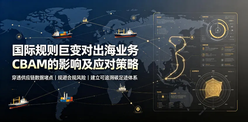 国际规则巨变对出海业务CBAM的影响及应对策略,帮助企业穿透供应链数据堵点,规避合规风险-副业吧