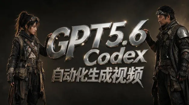 GPT5.6+Codex自动化生成视频全流程实战,从提示词设计、角色设定、封面海报,到视频生成思路与自动化工作流-副业吧