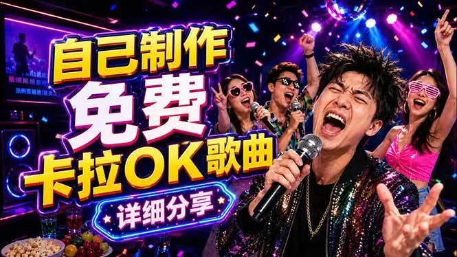 (18610期)免费卡拉OK歌曲制作全攻略:音轨分离字幕制作,零基础快速做出专业K歌视频-副业吧