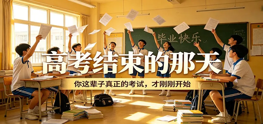 公众号付费文章《高考结束的那天,你这辈子真正的考试,才刚刚开始》-副业吧