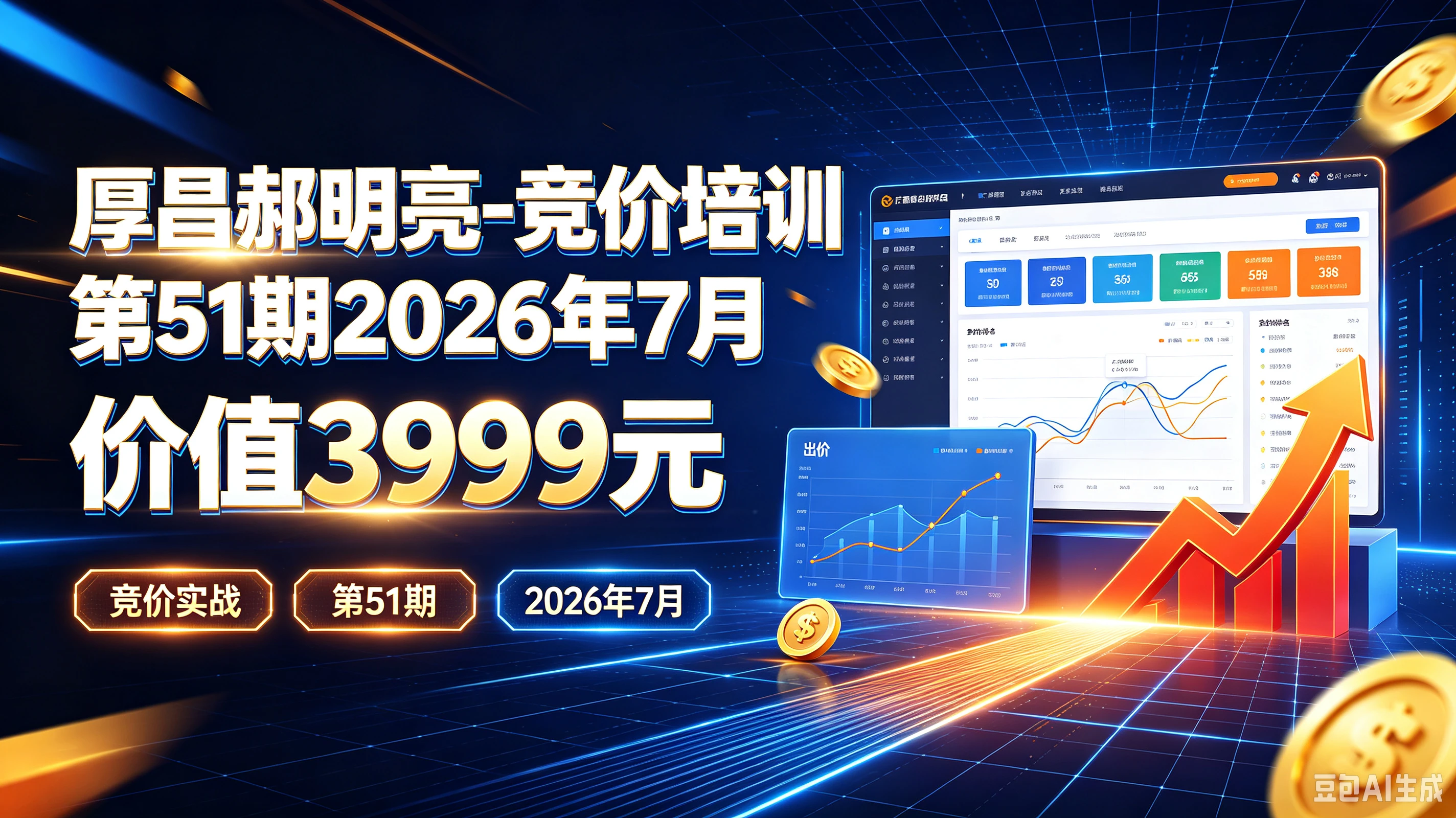 【精】厚昌郝明亮-竞价培训第51期2026年7月价值3999元，竞价实战、第51期、2026年7月-副业吧