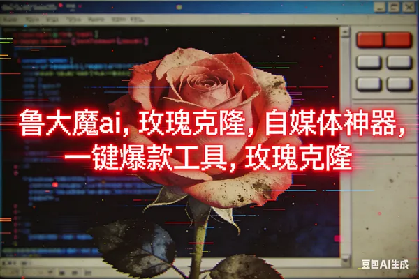 (16971期)ai鲁大魔,自媒体必备的软件,玫瑰克隆神器,一键爆款,详细教程 (16971期)ai鲁大魔,自媒体必备的软件,玫瑰克隆神器,一键爆款,详细教程