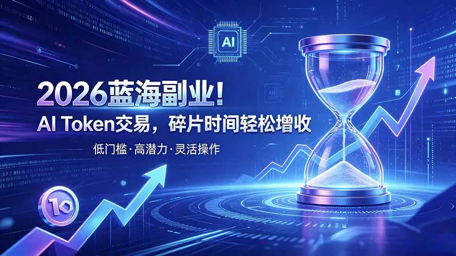 AI Token算力赛道!普通人可入局的数字副业-副业吧