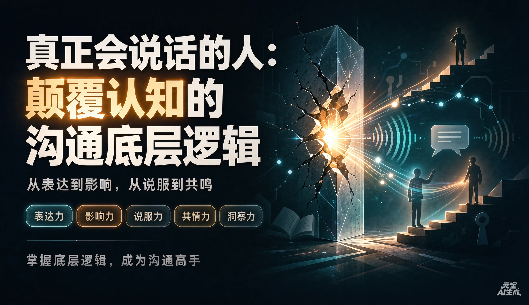 【精】真正会说话的人:颠覆认知的沟通底层逻辑,从表达到影响,从说服到共鸣-副业吧
