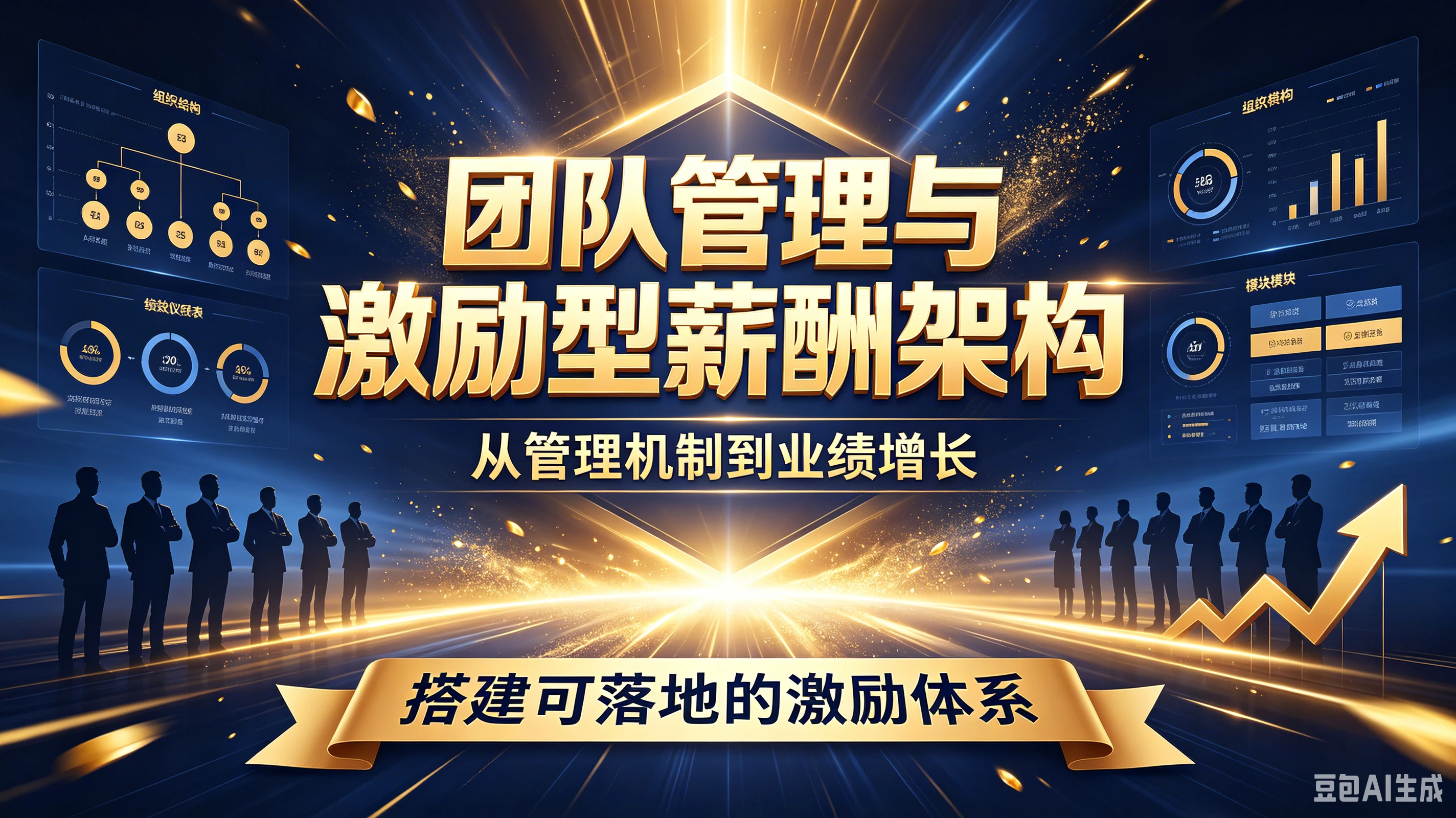 团队管理与激励型薪酬架构，从管理机制到业绩增长，搭建可落地的激励体系-副业吧