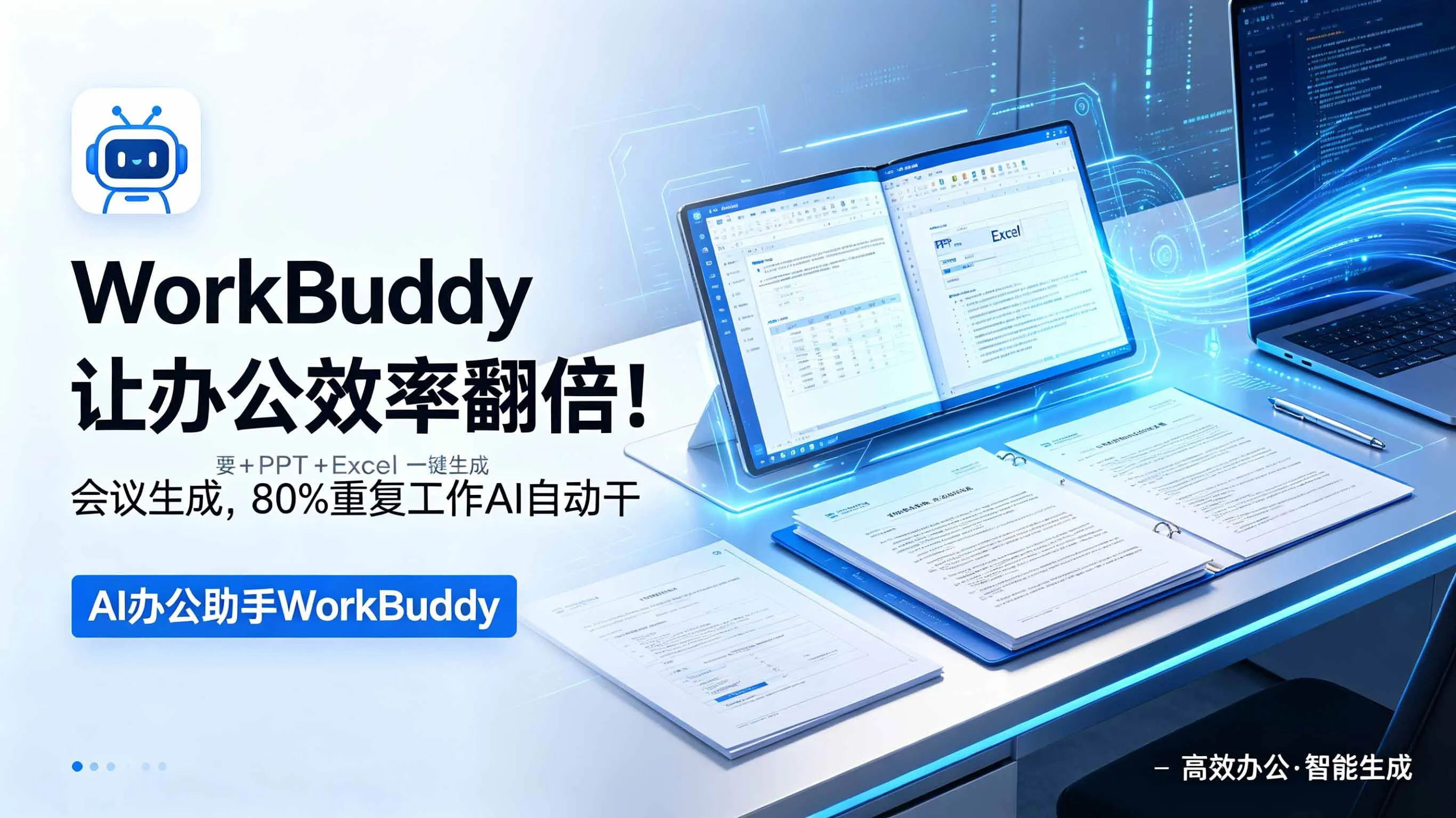 (18859期)WorkBuddy让办公效率翻倍!会议纪要+PPT+Excel一键生成,80%重复工作AI自动干-副业吧