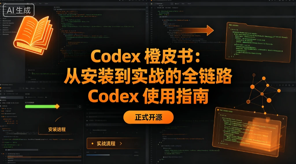 【精】Codex 橙皮书:从安装到实战的全链路 Codex 使用指南正式开源-副业吧