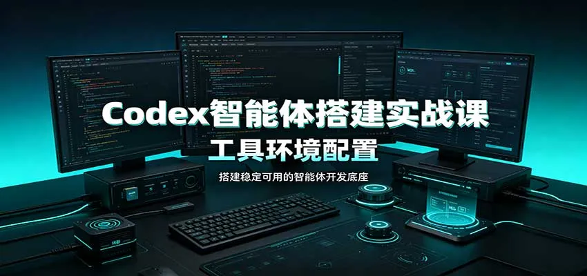 Codex智能体搭建实战课：工具环境配置，自定义技能开发，多业务自动化教学-副业吧