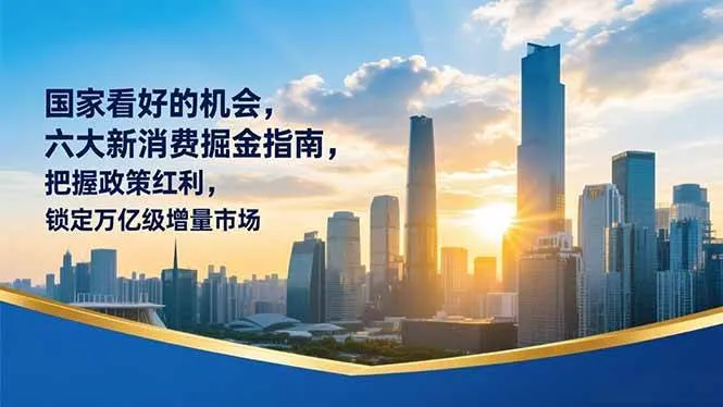 （16995期）某付费文章：国家看好的机会，六大新消费掘金指南，把握政策红利，锁定万亿级增量市场-副业吧