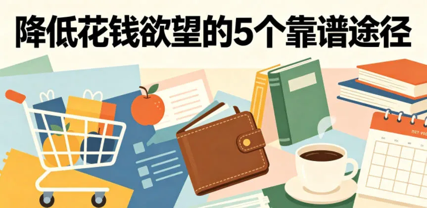 付费文章:降低花钱欲望的5个靠谱途径-副业吧