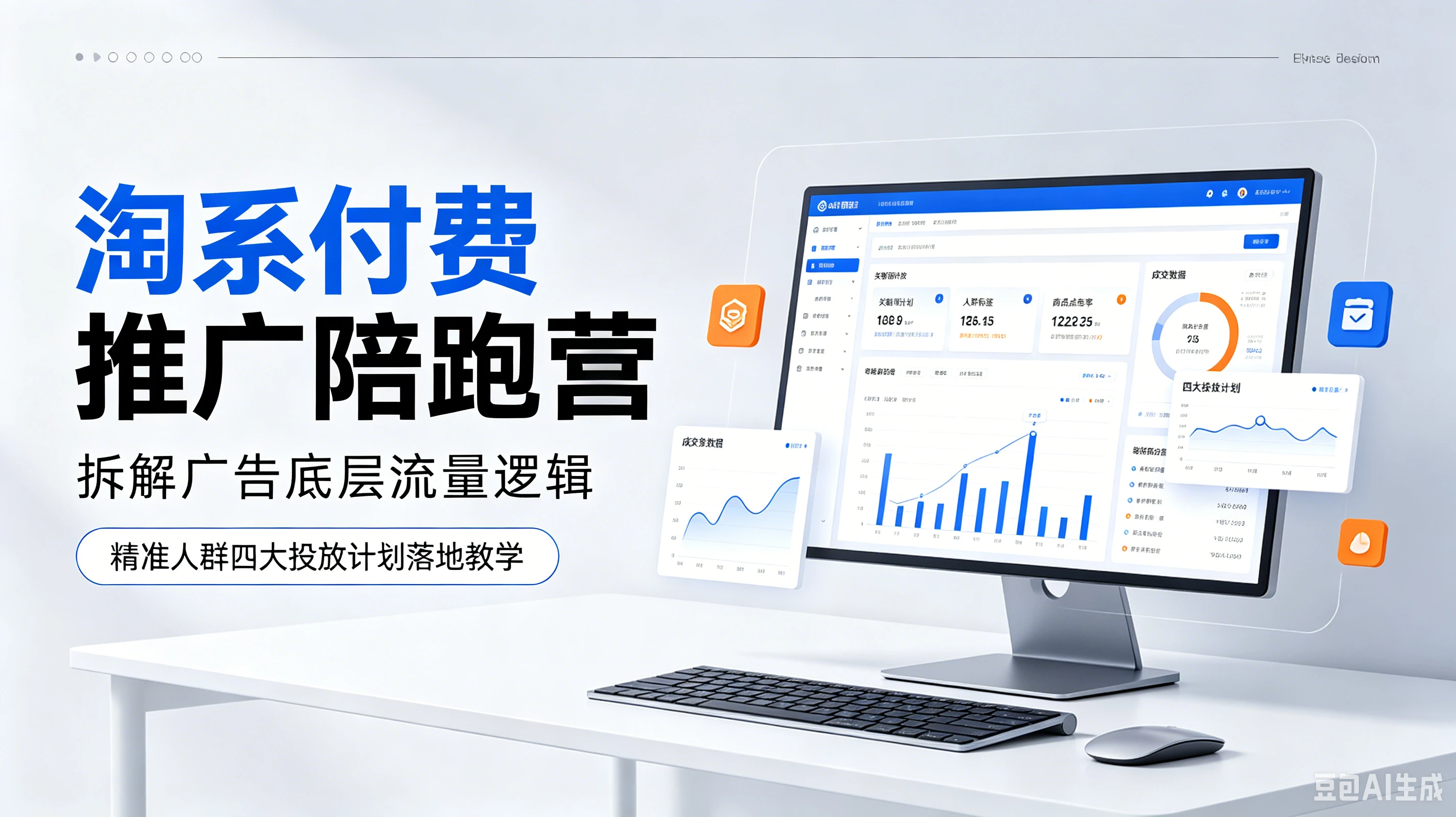 【精】淘系付费推广陪跑营：拆解广告底层流量逻辑，精准人群四大投放计划落地教学（更新26年6月）-副业吧