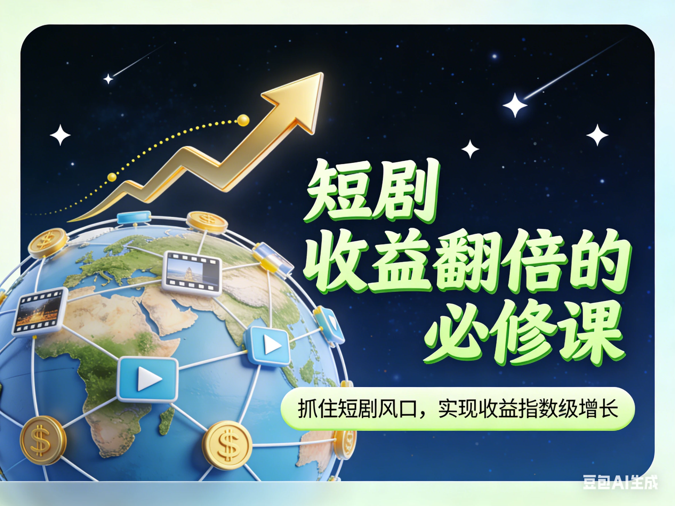 短剧 收益翻倍的必修课-副业吧