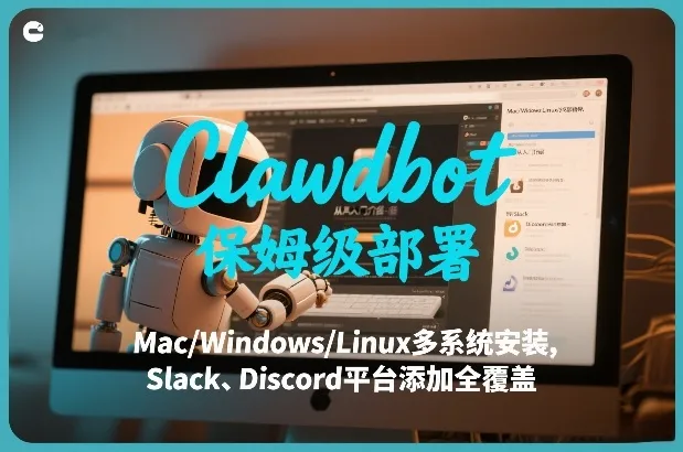 Clawdbot保姆级部署，从入门介绍、Mac/Windows/Linux多系统安装，到Slack、Discord平台添加全覆盖-副业吧