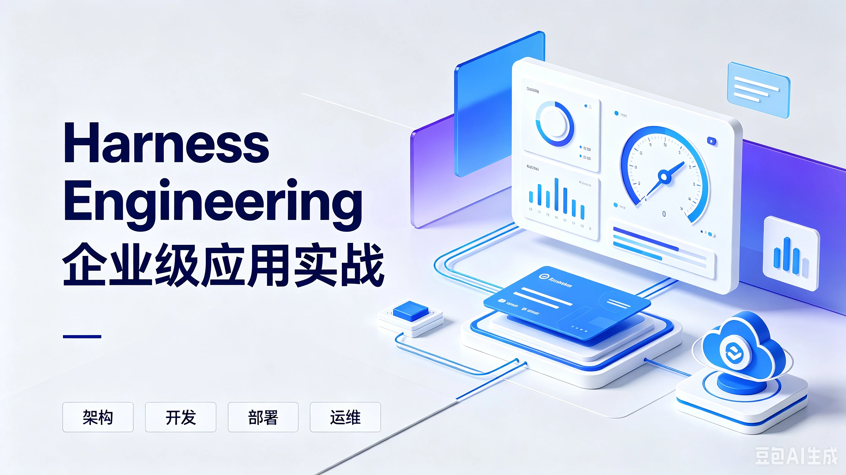 【精】Harness Engineering 企业级应用实战,架构、开发、部署、运维-副业吧
