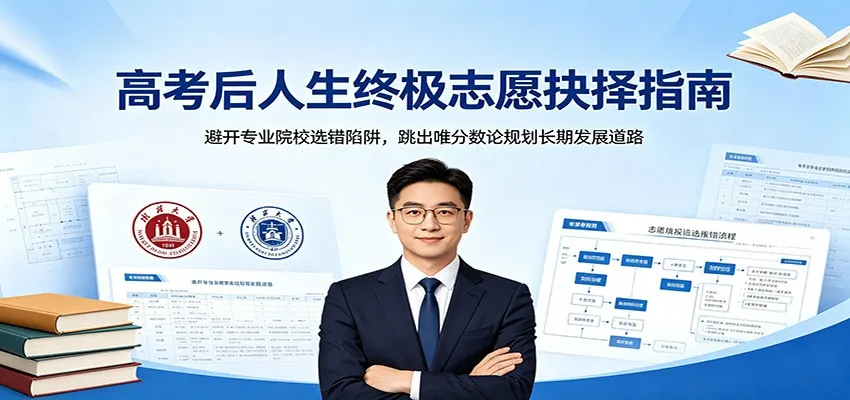 高考后人生终极志愿抉择指南:避开专业院校选错陷阱,跳出唯分数论规划长期发展道路-副业吧