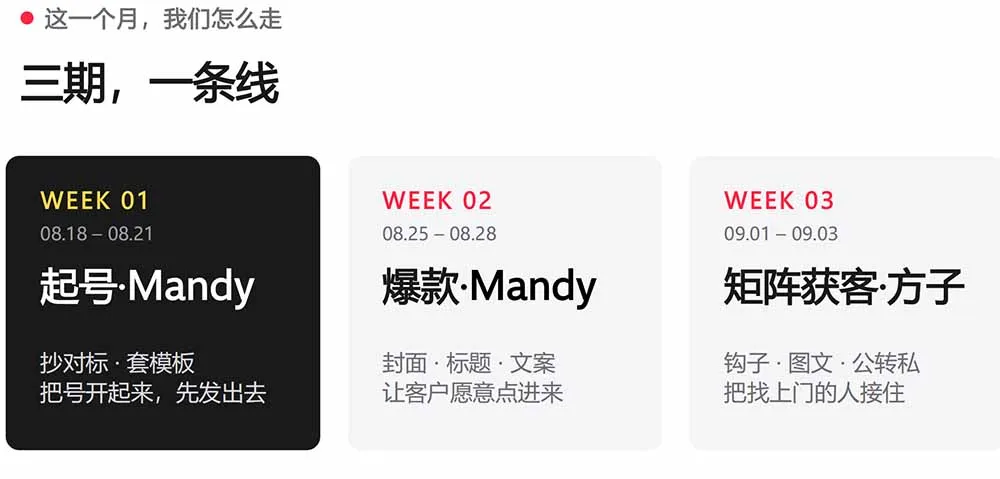 AI+小红书变现2026实战营-9月：Mandy起号爆款+方子矩阵获客，掌握封面文案、图文钩子与私域转化完整方法体系-副业吧
